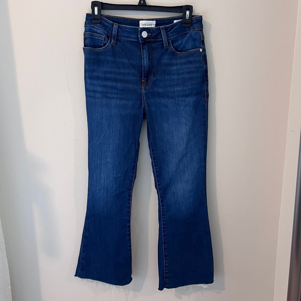 Frame Denim Le Crop Mini Boot Cut Jeans